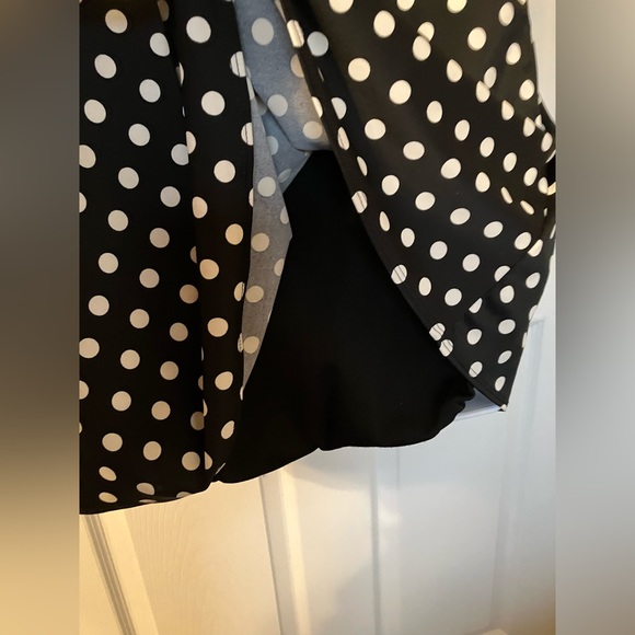 Croft & Barrow Polka Dot Swim Dress - Picture 6 of 12